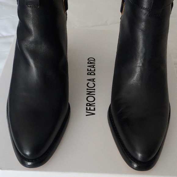 NIB Veronica Beard Sohelia booties, black, 8.5 **Free Shipping** - Picture 10 of 11